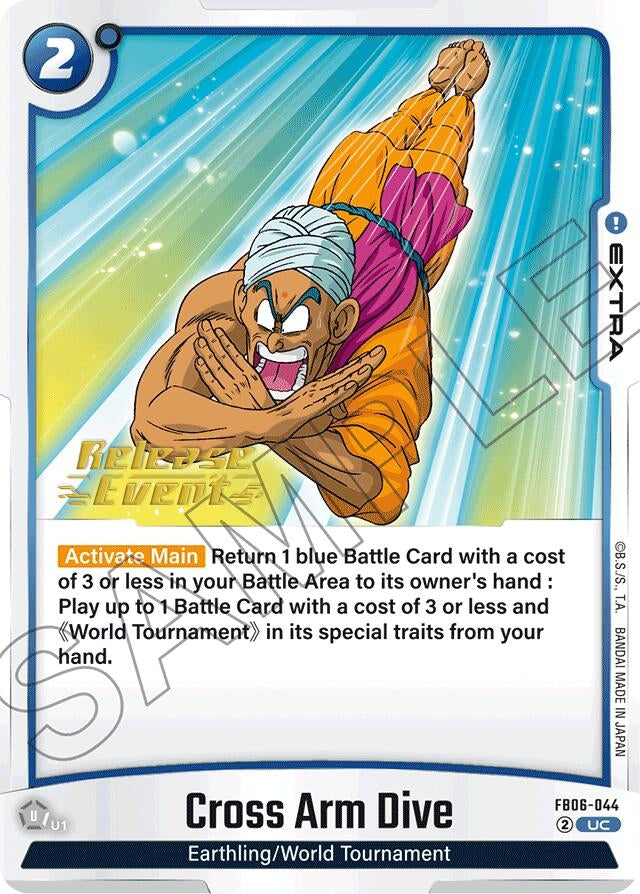 Image for Cross Arm Dive (FB06-044) (FB06_PR) - Dragon Ball Super: Fusion World