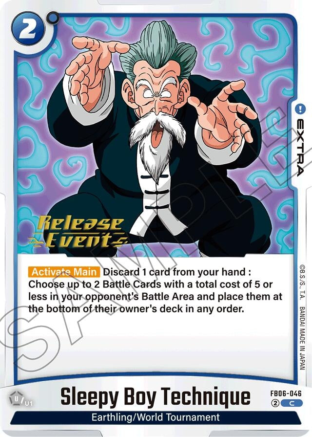Image for Sleepy Boy Technique (FB06-046) (FB06_PR) - Dragon Ball Super: Fusion World
