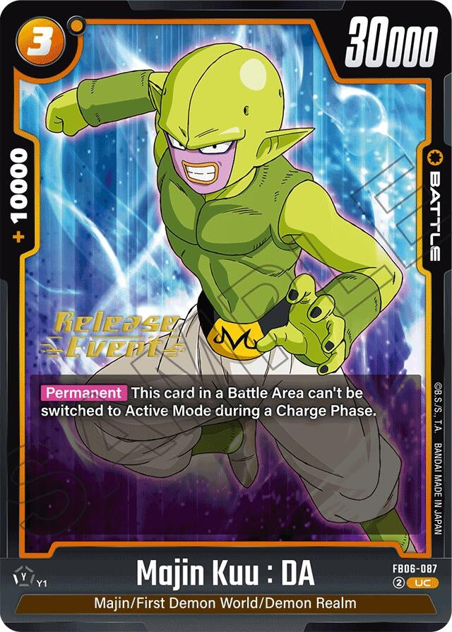 Image for Majin Kuu : DA (FB06-087) (FB06_PR) - Dragon Ball Super: Fusion World