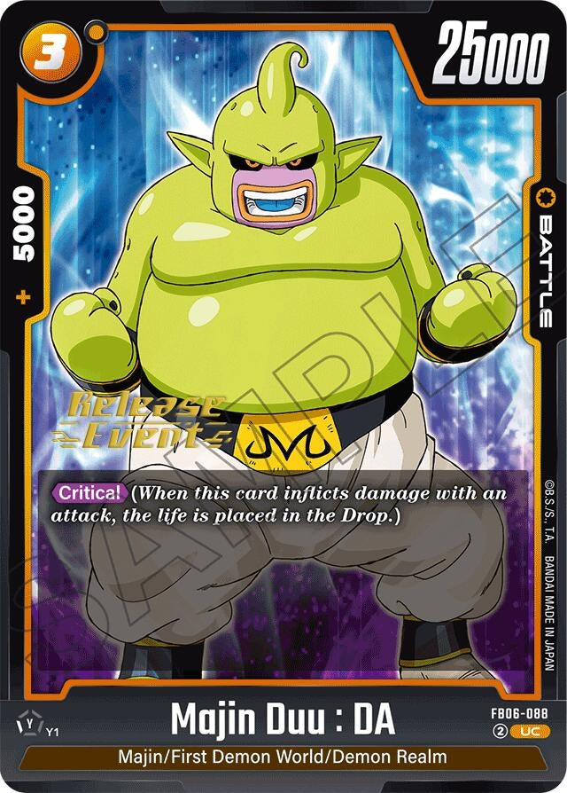 Image for Majin Duu : DA (FB06-088) (FB06_PR) - Dragon Ball Super: Fusion World