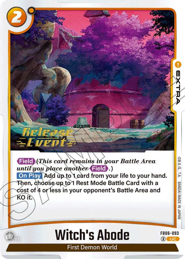 Image for Witch's Abode (FB06-093) (FB06_PR) - Dragon Ball Super: Fusion World