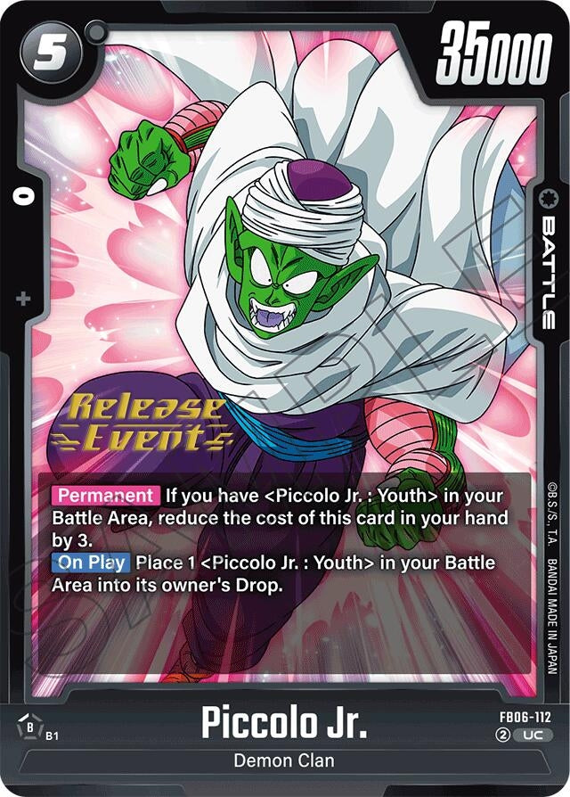 Image for Piccolo Jr. - FB06-112 (FB06-112) (FB06_PR) - Dragon Ball Super: Fusion World