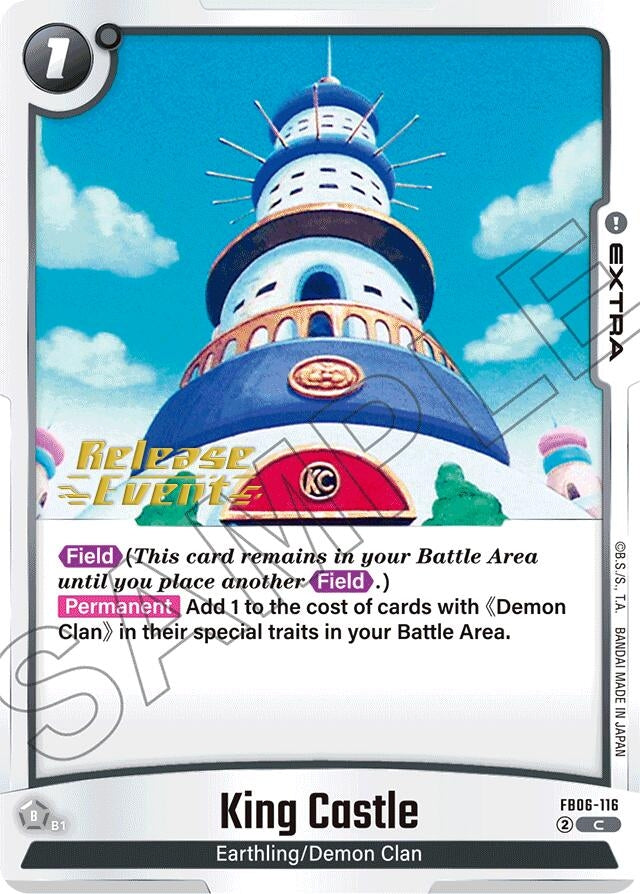 Image for King Castle (FB06-116) (FB06_PR) - Dragon Ball Super: Fusion World
