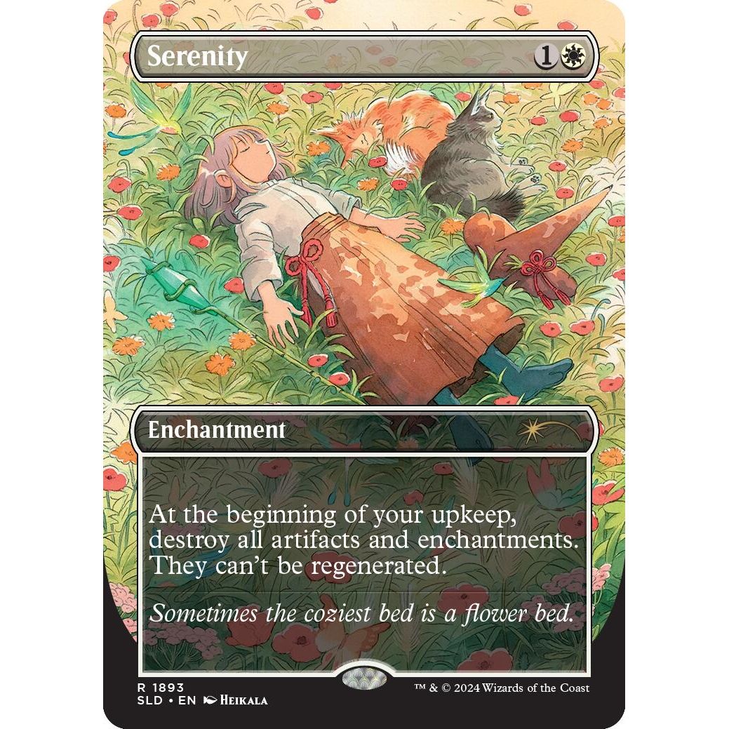 Image for Serenity (1893) (SLD) - Magic: The Gathering