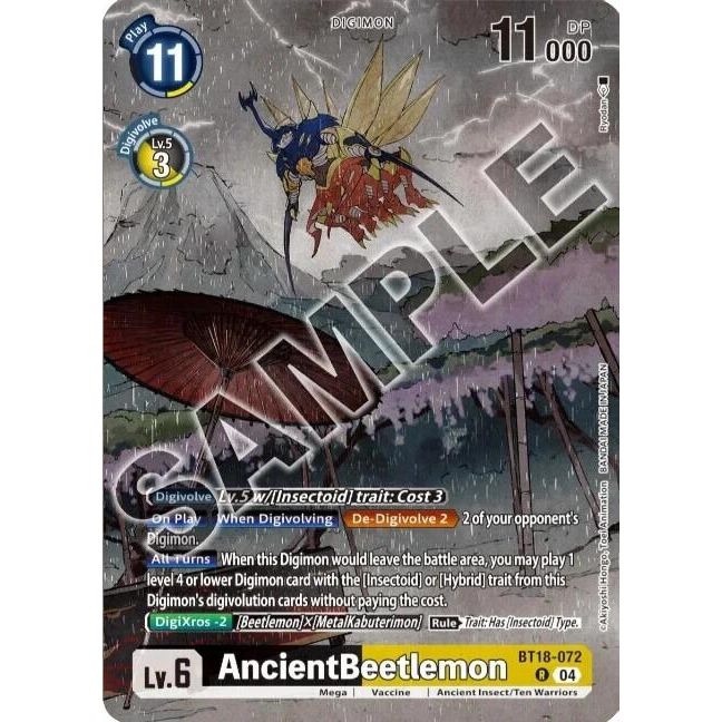 Image for AncientBeetlemon (Tamer's Selection Box Ver. Championship 2024) (BT18-072 R) (BT18-19) - Digimon Card Game