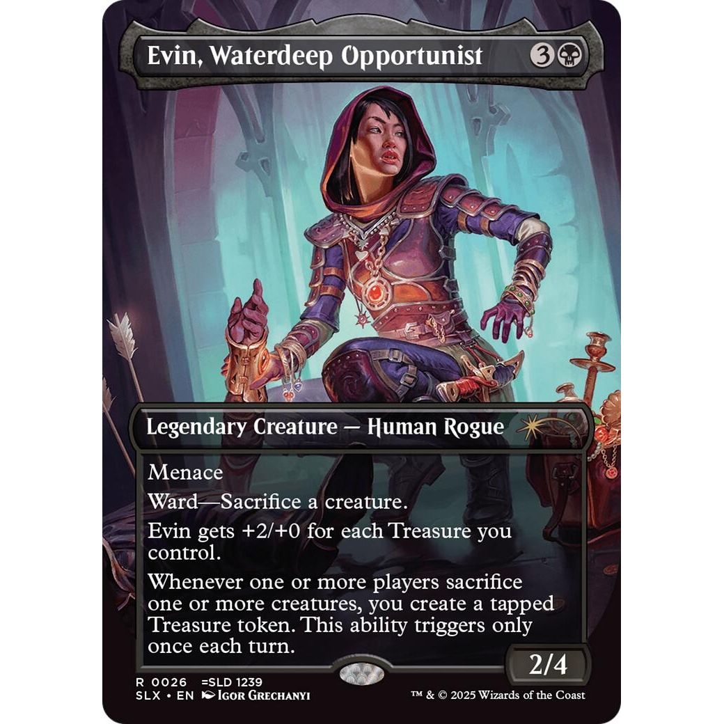 Image for Evin, Waterdeep Opportunist (26) (SLX) - Magic: The Gathering