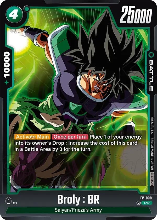 Image for Broly : BR - FP-038 (FP-038) (FB06_PR) - Dragon Ball Super: Fusion World