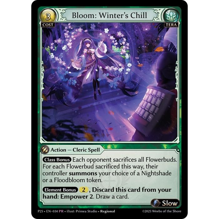 Image for Bloom: Winter's Chill (034) (P) - Grand Archive TCG