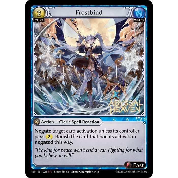 Image for Frostbind (028) (028) (P) - Grand Archive TCG