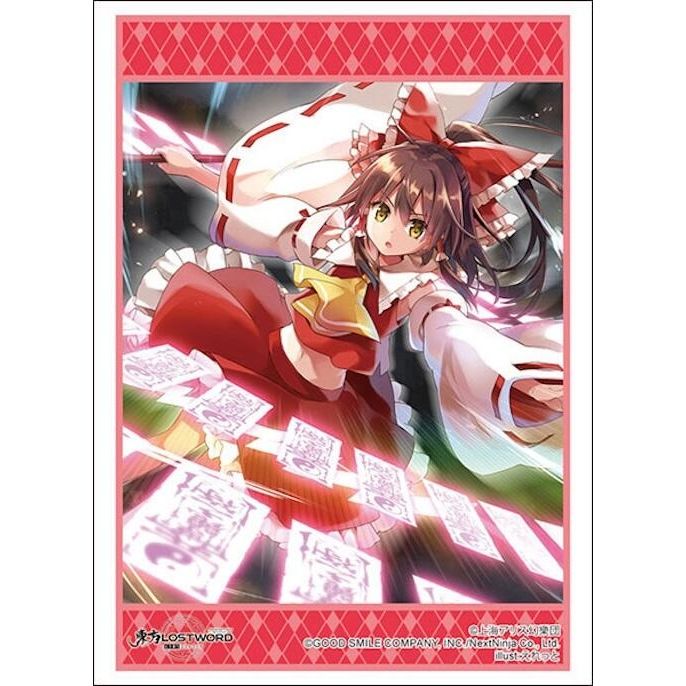 Image for Bushiroad Sleeve Collection HG Vol.4661: Touhou: Lost Word - Reimu Hakurei Part 2 (75-Pack) - Card Sleeves