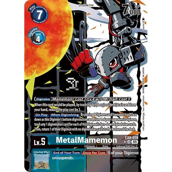 Image for MetalMamemon (Alternate Art) (EX9-018) (EX09) - Digimon Card Game