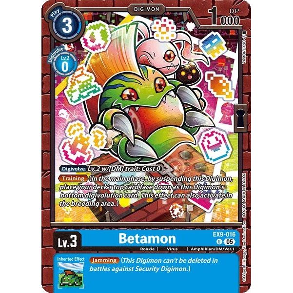 Image for Betamon (EX9-016 U) (EX09) - Digimon Card Game