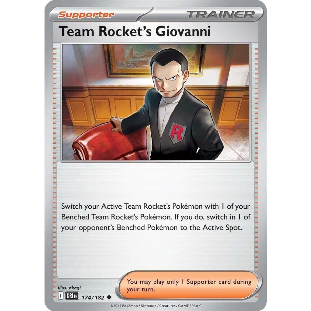 Image for Team Rocket's Giovanni (174/182) (DRI) - Pokemon