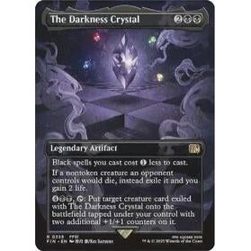 The Darkness Crystal (Borderless) - Final Fantasy TCG (069)
