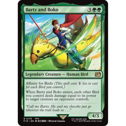 Image for Bartz and Boko (175) (FIN) - Magic: The Gathering