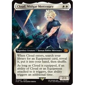 Cloud, Midgar Mercenary (Extended Art) - Final Fantasy TCG (114)