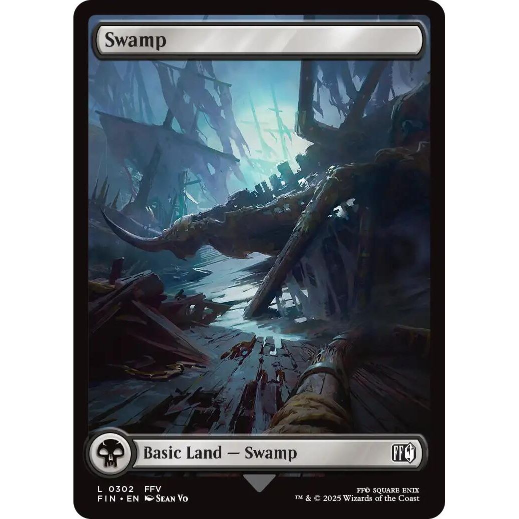 Image for Swamp (0302) (302) (FIN) - Magic: The Gathering