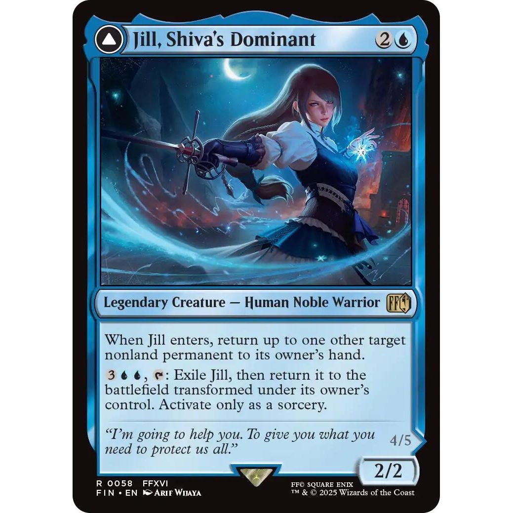Image for Jill, Shiva's Dominant (58) (FIN) - Magic: The Gathering