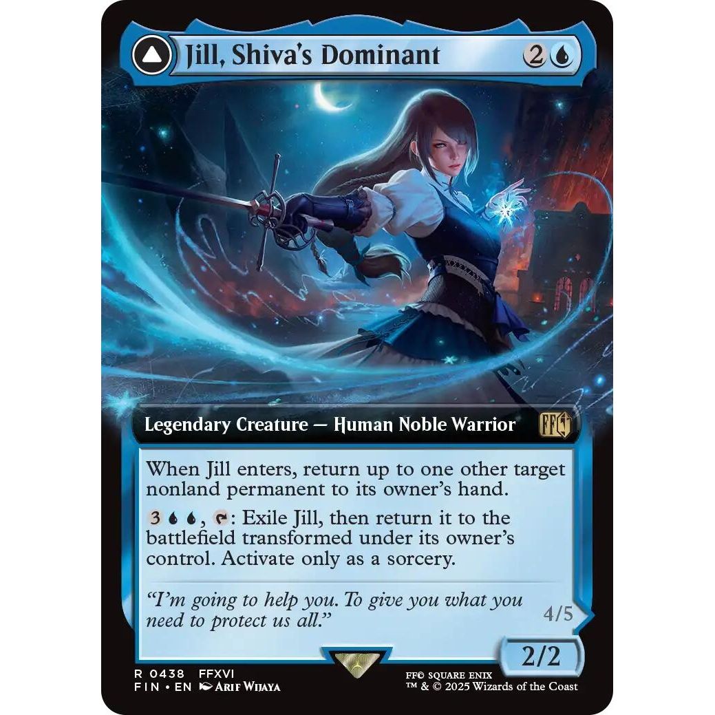 Image for Jill, Shiva's Dominant (Extended Art) (438) (FIN) - Magic: The Gathering