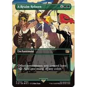 A Realm Reborn (Borderless) - Final Fantasy TCG (190)