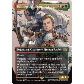 Balthier and Fran (0393) (Borderless) - Final Fantasy TCG (342)