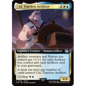 Cid, Timeless Artificer (Extended Art) - Final Fantasy TCG (360)