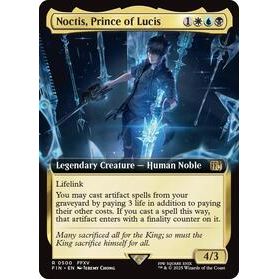 Noctis, Prince of Lucis (Extended Art) - Final Fantasy TCG (373)