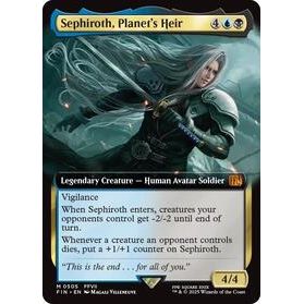 Sephiroth, Planet's Heir (Extended Art) - Final Fantasy TCG (377)