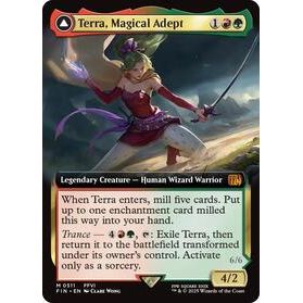 Terra, Magical Adept (Extended Art) - Final Fantasy TCG (383)