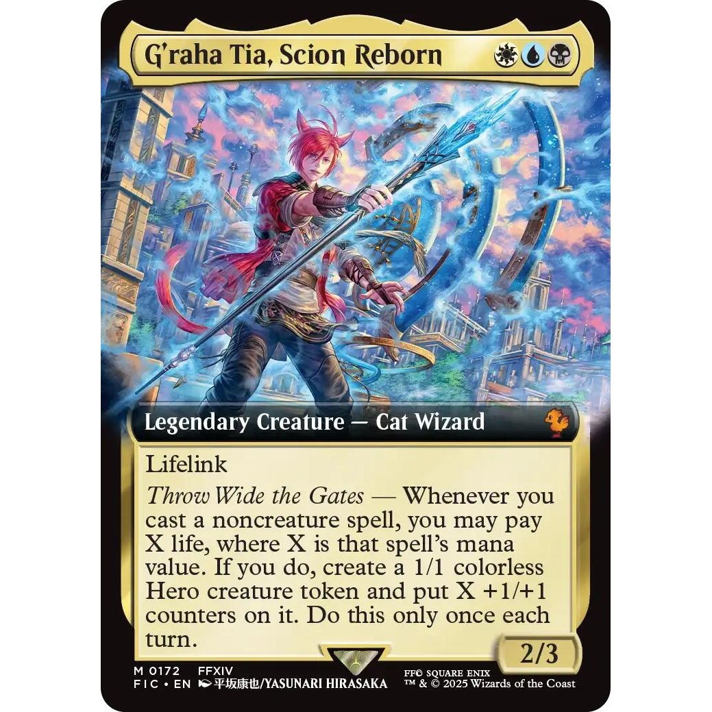 Image for G'raha Tia, Scion Reborn (Extended Art) (172) (FIC) - Magic: The Gathering