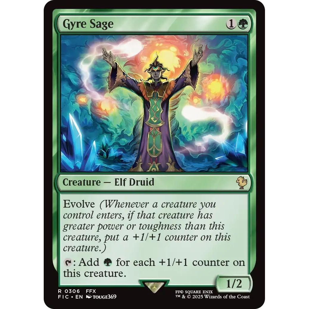 Image for Gyre Sage (306) (FIC) - Magic: The Gathering