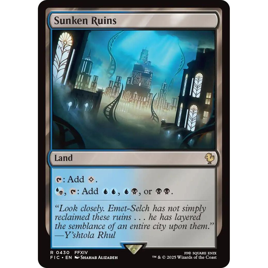 Image for Sunken Ruins (430) (FIC) - Magic: The Gathering