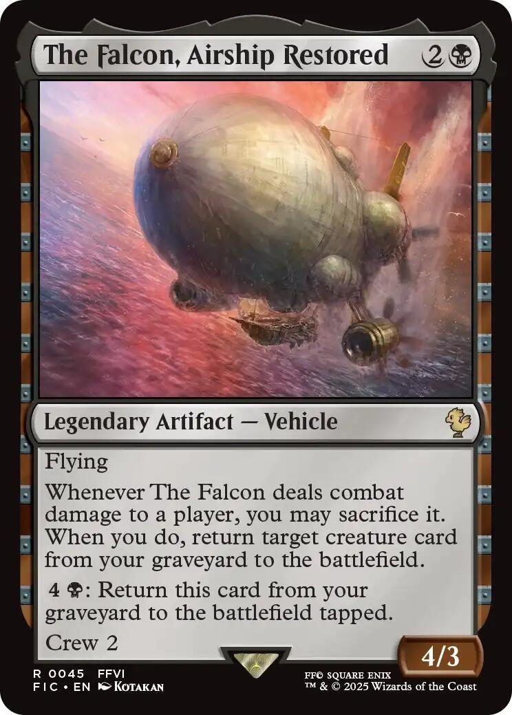 The Falcon, Airship Restored (45) (FIC)