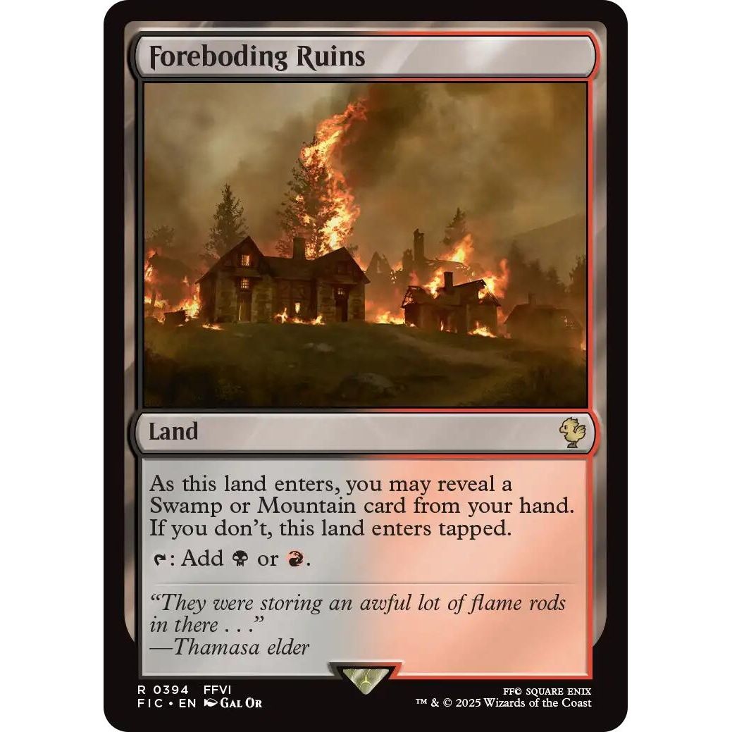 Image for Foreboding Ruins (394) (FIC) - Magic: The Gathering