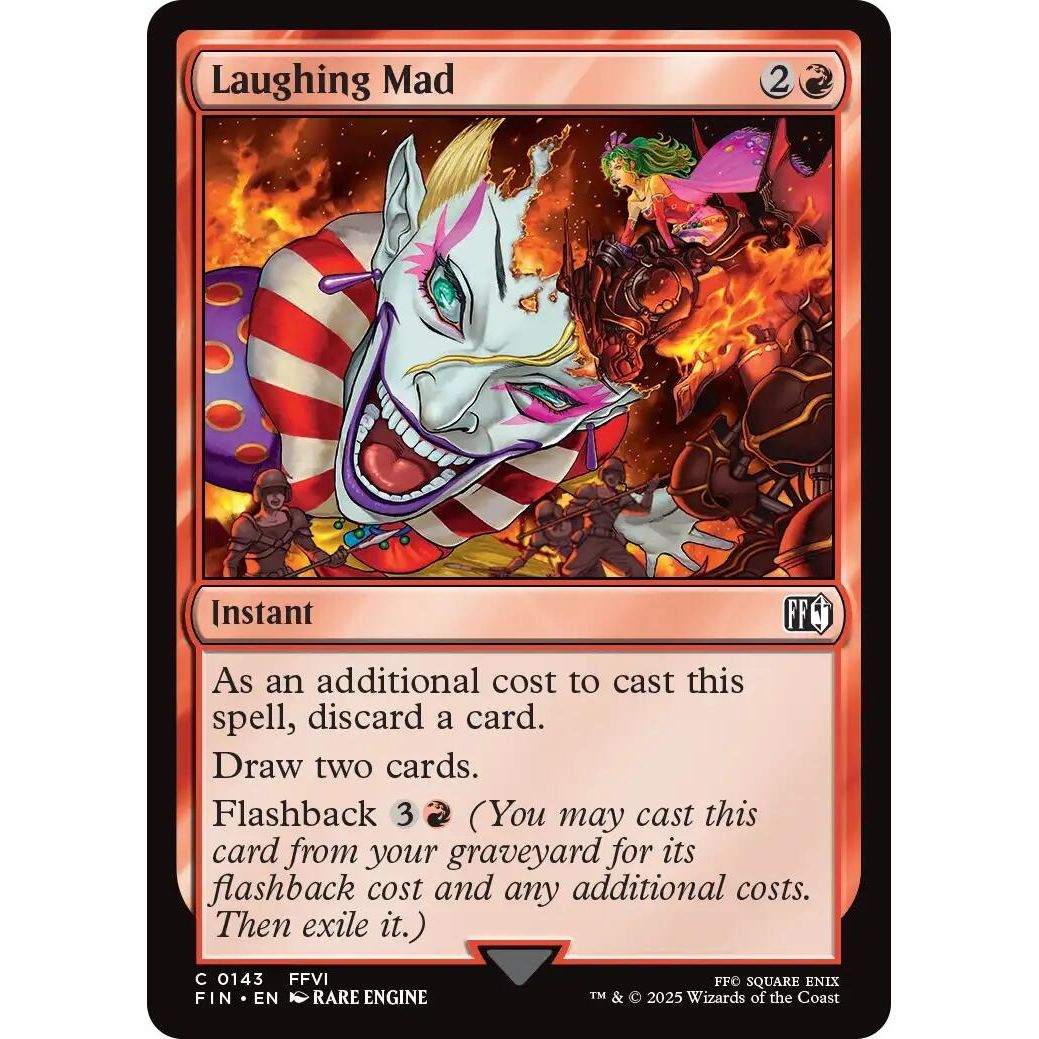 Image for Laughing Mad (143) (FIN) - Magic: The Gathering
