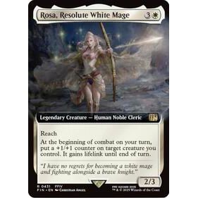Rosa, Resolute White Mage (Extended Art) - Final Fantasy TCG (435)