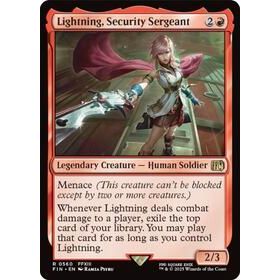 Lightning, Security Sergeant - Final Fantasy TCG (439)