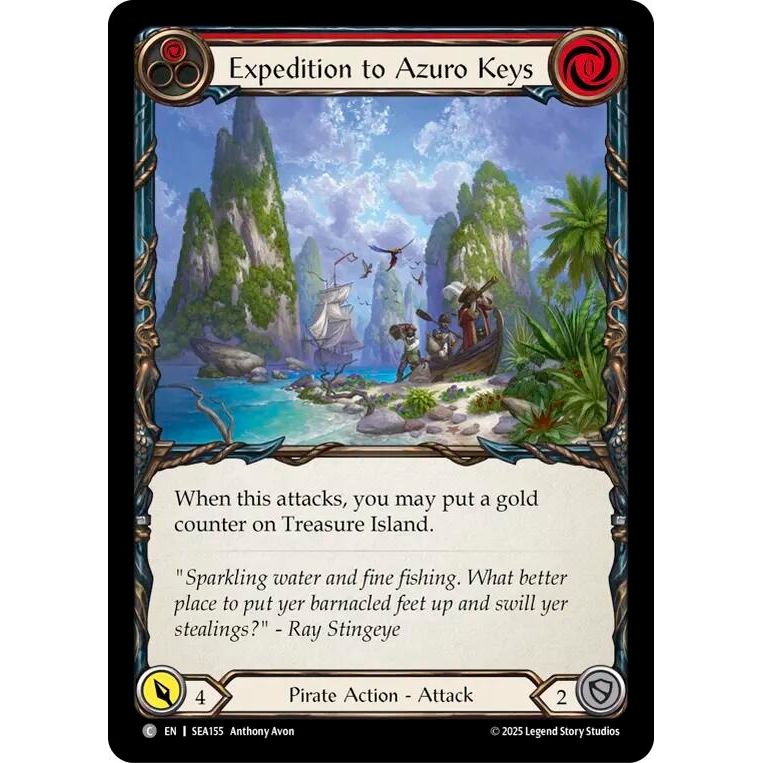Image for Expedition to Azuro Keys (SEA155) - Flesh and Blood TCG