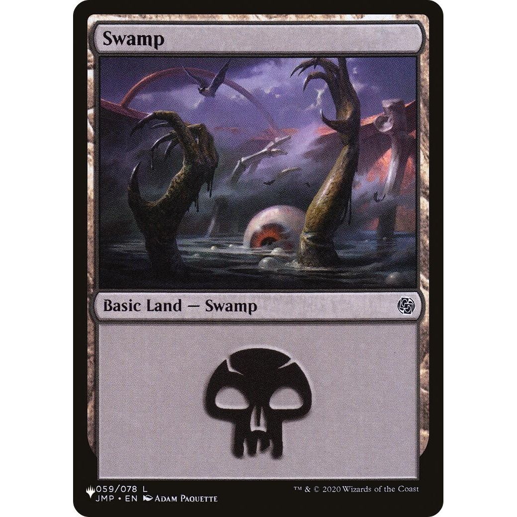 Image for Swamp (059) (JMP) (059/078) (LIST) - Magic: The Gathering