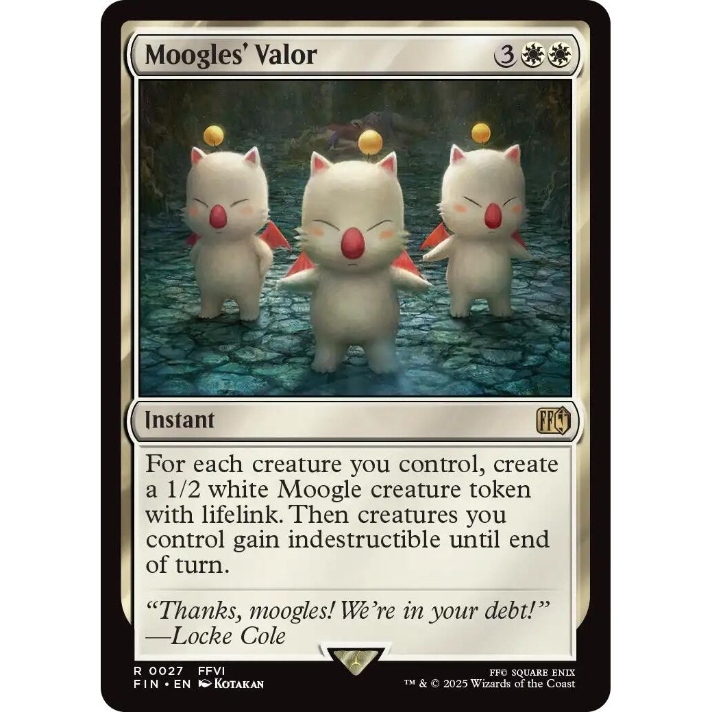 Image for Moogles' Valor (27) (FIN) - Magic: The Gathering