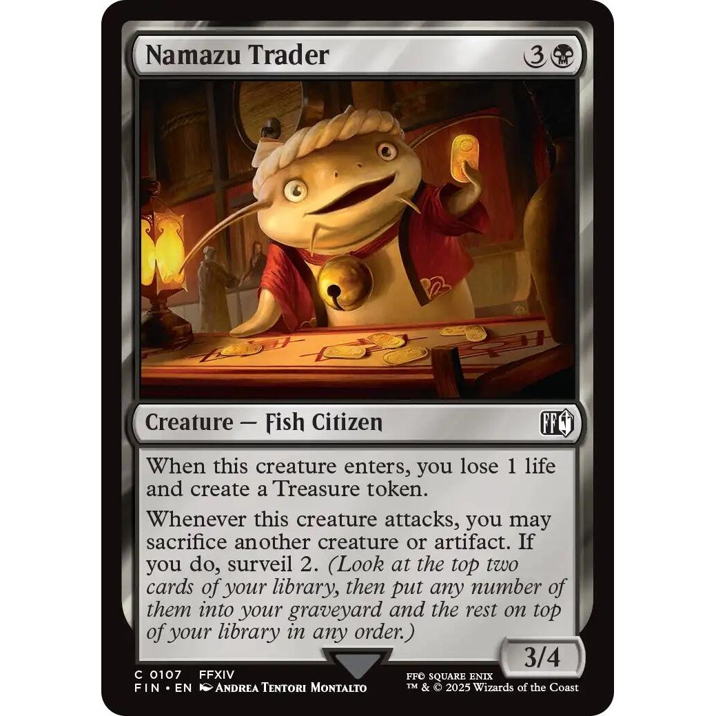Image for Namazu Trader (107) (FIN) - Magic: The Gathering