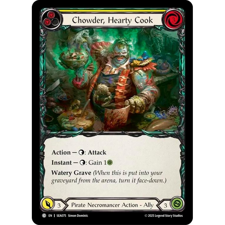 Image for Chowder, Hearty Cook (SEA075) - Flesh and Blood TCG