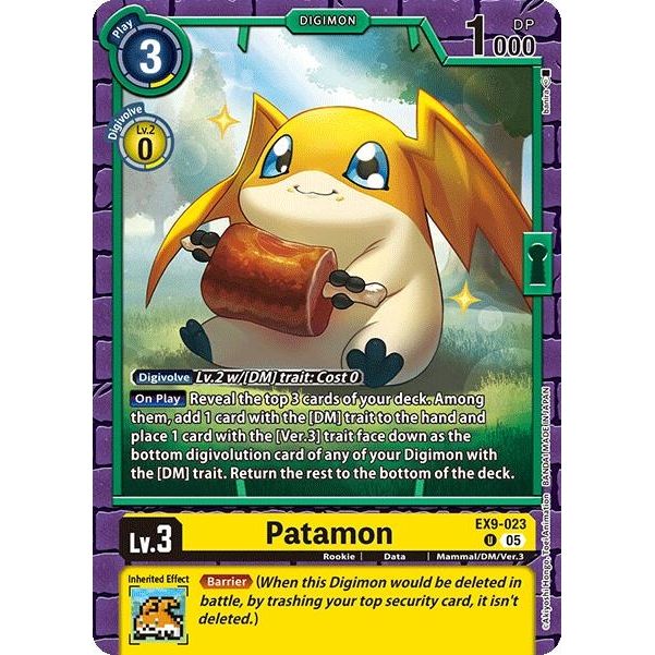 Image for Patamon (EX9-023 U) (EX09) - Digimon Card Game