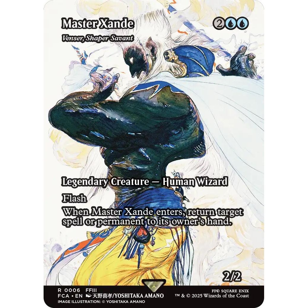 Image for Master Xande - Venser, Shaper Savant (Showcase) (6) (FCA) - Magic: The Gathering