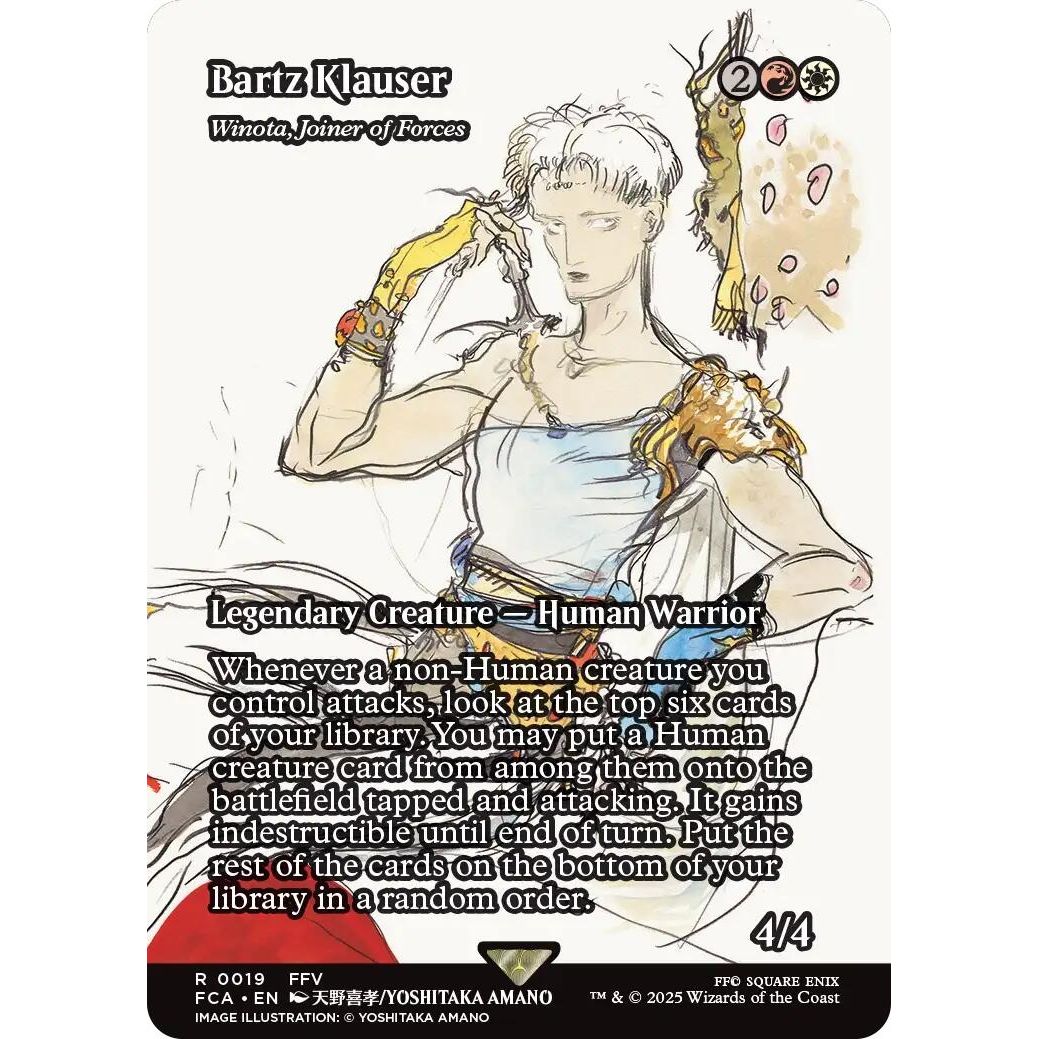 Image for Bartz Klauser - Winota, Joiner of Forces (Showcase) (19) (FCA) - Magic: The Gathering