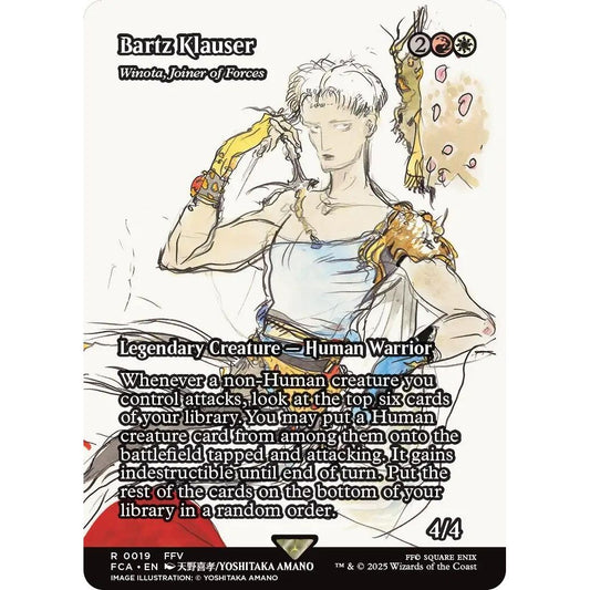 Image for Bartz Klauser - Winota, Joiner of Forces (Showcase) (19) (FCA) - Magic: The Gathering