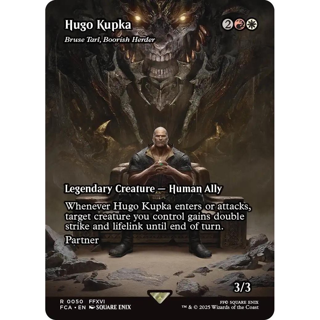 Image for Hugo Kupka - Bruse Tarl, Boorish Herder (Showcase) (50) (FCA) - Magic: The Gathering