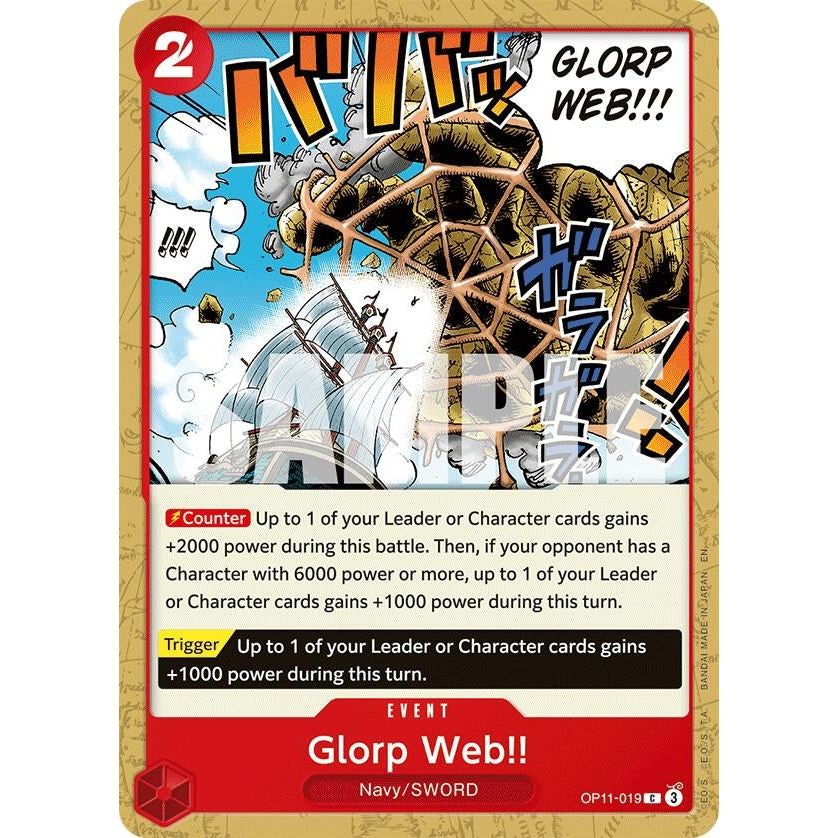 Image for Glorp Web!! (OP11-019) (OP11) - One Piece Card Game