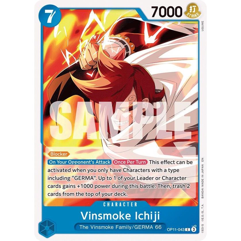 Image for Vinsmoke Ichiji (OP11-043) (OP11) - One Piece Card Game