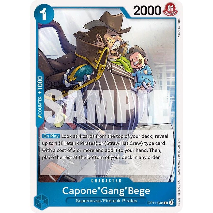 Image for Capone"Gang"Bege (048) (OP11-048) (OP11) - One Piece Card Game